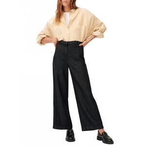 NEW SESSUN aldivio wide-leg pants in carbonella